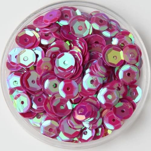 VICIYOO Pailletten in gemischten Farben, 4 mm, 5 mm, 6 mm, flach, rund, lose Pailletten zum Basteln, Nähen, Dekoration, DIY-Zubehör, 20 g VICIYOO Pailletten in gemischten Farben, 4 mm, 5 mm, 6 mm, flach, rund, lose Pailletten zum Basteln, Nähen, Dekoration, DIY-Zubehör, 20 g von VICIYOO