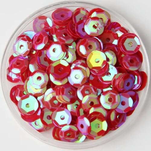 VICIYOO Pailletten in gemischten Farben, 4 mm, 5 mm, 6 mm, flach, rund, lose Pailletten zum Basteln, Nähen, Dekoration, DIY-Zubehör, 20 g VICIYOO Pailletten in gemischten Farben, 4 mm, 5 mm, 6 mm, flach, rund, lose Pailletten zum Basteln, Nähen, Dekoration, DIY-Zubehör, 20 g von VICIYOO