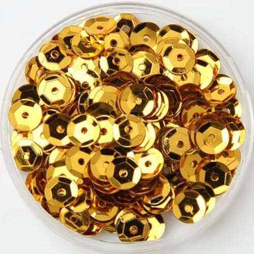 VICIYOO Pailletten in gemischten Farben, 4 mm, 5 mm, 6 mm, flach, rund, lose Pailletten zum Basteln, Nähen, Dekoration, DIY-Zubehör, 20 g VICIYOO Pailletten in gemischten Farben, 4 mm, 5 mm, 6 mm, flach, rund, lose Pailletten zum Basteln, Nähen, Dekoration, DIY-Zubehör, 20 g von VICIYOO