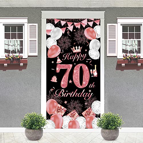 Banner 70 Geburtstag, 70. Geburtstag Deko Roségold, 70 Geburtstagsbanner, 70. Poster Hintergrund Banner, Deko 70. Geburtstag Frauen, Geburtstag Poster Hintergrund für Frauen Geburtstagsdeko Schwarz Banner 70 Geburtstag, 70. Geburtstag Deko Roségold, 70 Geburtstagsbanner, 70. Poster Hintergrund Banner, Deko 70. Geburtstag Frauen, Geburtstag Poster Hintergrund für Frauen Geburtstagsdeko Schwarz von VICSOM