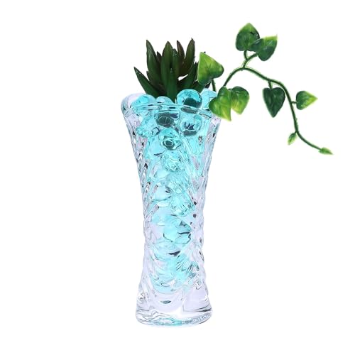 Wasserperlen, 50 g, Gel-Kugeln, zum Befüllen von Vasen, für schwimmende Perlen, Herstellung von schwimmenden Kerzen, Vasenfüllung und Dekoration, 2,5 – 3 mm, Grün von VICZON
