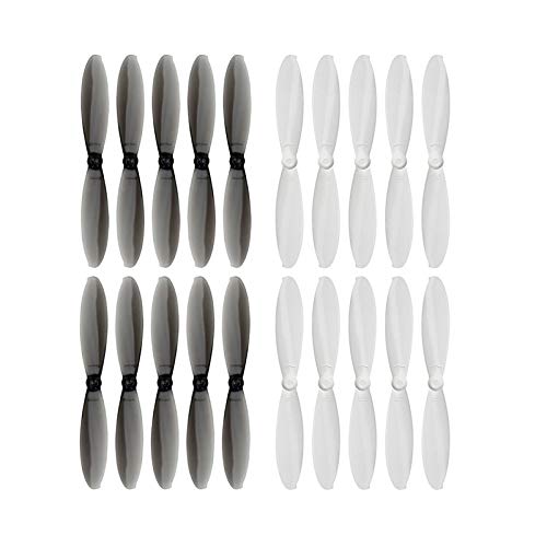 VIDOO 10 Paare 56mm 1.0mm Loch 2-Blatt Propeller für RC Drone FPV Racing von VIDOO