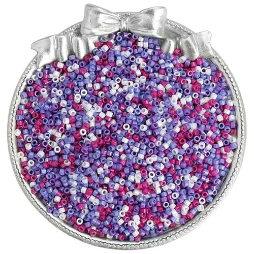 1,6 2,0 2,5 mm undurchsichtige Glasperlen 10/0 gleichmäßige lose Abstandsperlen für die Schmuckherstellung, DIY-Nähen-GDMZ002-39-2,0 mm-1100 Stück von VIEPGJ