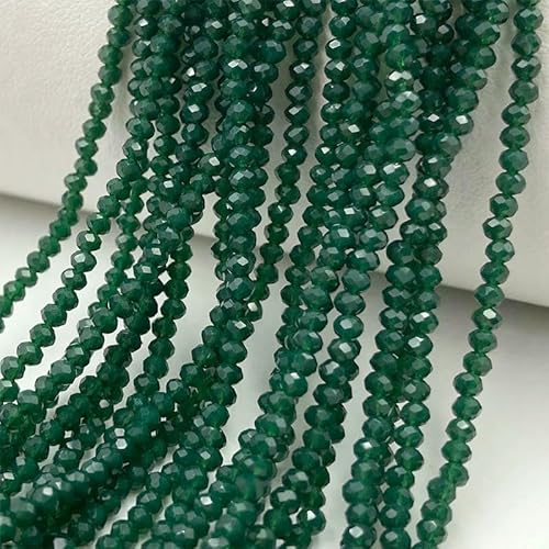 1 mm facettierte Kristallglasperlen, lose Abstandsperlen für die Schmuckherstellung, DIY-Haarspangen, Armbänder, Schlüsselanhänger, Zubehör, Großhandel, J56, 1 mm (ca. 178 Stück) von VIEPGJ