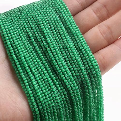 10 Stränge/Los, runde Katzenaugen-Kristallperlen, 2 mm, grüne Glasperlen, lose Perlen für die Schmuckherstellung, DIY-Handarbeiten, Armbänder, Halsketten, 4, grün, 2 mm (ca. 1800 Stück 10 Stränge/Los, runde Katzenaugen-Kristallperlen, 2 mm, grüne Glasperlen, lose Perlen für die Schmuckherstellung, DIY-Handarbeiten, Armbänder, Halsketten, 4, grün, 2 mm (ca. 1800 Stück von VIEPGJ