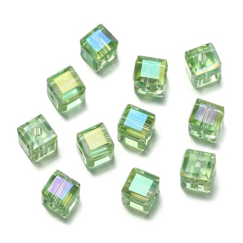 10 Stück/Los 6 mm quadratische Kristallperlen, facettiert, exquisite Perlen für die Schmuckherstellung, DIY-Charms, Armbänder, Halsketten, Zubehör, Stil 06 – 6 mm x 10 Stück 10 Stück/Los 6 mm quadratische Kristallperlen, facettiert, exquisite Perlen für die Schmuckherstellung, DIY-Charms, Armbänder, Halsketten, Zubehör, Stil 06 – 6 mm x 10 Stück von VIEPGJ