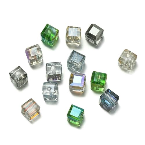 10 Stück/Los 6 mm quadratische Kristallperlen, facettiert, exquisite Perlen für die Schmuckherstellung, DIY-Charms, Armbänder, Halsketten, Zubehör, Stil 07 – 6 mm x 10 Stück 10 Stück/Los 6 mm quadratische Kristallperlen, facettiert, exquisite Perlen für die Schmuckherstellung, DIY-Charms, Armbänder, Halsketten, Zubehör, Stil 07 – 6 mm x 10 Stück von VIEPGJ