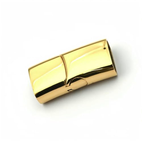 10 Stück Edelstahl-Magnetverschluss, Loch 8 x 4,0 mm, 12 x 6 mm, Lederkordelverschlüsse, Magnet-Spitzenschnalle für Armbänder, DIY-Schmuckherstellung, J-1, 10 x 5 mm von VIEPGJ