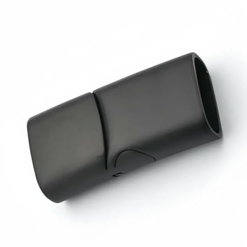 10 Stück Edelstahl-Magnetverschluss, Loch 8 x 4,0 mm, 12 x 6 mm, Lederkordelverschlüsse, Magnet-Spitzenschnalle für Armband, DIY-Schmuckherstellung, H-2-8 x 4,0 mm von VIEPGJ