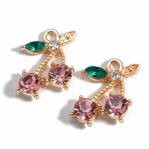 10 Stück vergoldete Emaille Kirsche Wassermelone DIY Charms Frauen Frucht Traube Halskette Anhänger Zitrone Erdbeere Schmuck-10 Stück_j 10 Stück vergoldete Emaille Kirsche Wassermelone DIY Charms Frauen Frucht Traube Halskette Anhänger Zitrone Erdbeere Schmuck-10 Stück_j von VIEPGJ