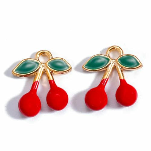 10 Stück vergoldete Emaille Kirsche Wassermelone DIY Charms Frauen Frucht Traube Halskette Anhänger Zitrone Erdbeere Schmuck-10 Stück_m 10 Stück vergoldete Emaille Kirsche Wassermelone DIY Charms Frauen Frucht Traube Halskette Anhänger Zitrone Erdbeere Schmuck-10 Stück_m von VIEPGJ