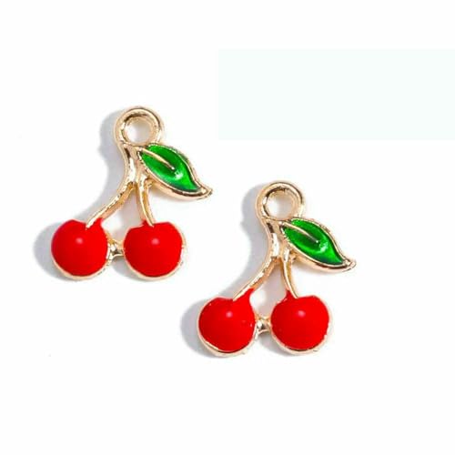 10 Stück vergoldete Emaille Kirsche Wassermelone DIY Charms Frauen Frucht Traube Halskette Anhänger Zitrone Erdbeere Schmuck-10 Stück_n 10 Stück vergoldete Emaille Kirsche Wassermelone DIY Charms Frauen Frucht Traube Halskette Anhänger Zitrone Erdbeere Schmuck-10 Stück_n von VIEPGJ