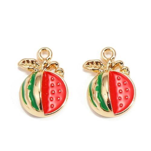 10 Stück vergoldete Emaille Kirsche Wassermelone DIY Charms Frauen Obst Traube Halskette Anhänger Zitrone Erdbeere Schmuck-10 Stück 10 Stück vergoldete Emaille Kirsche Wassermelone DIY Charms Frauen Obst Traube Halskette Anhänger Zitrone Erdbeere Schmuck-10 Stück von VIEPGJ