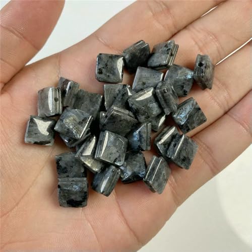 10 mm flache, quadratische Perlen, Tigerauge, Kristall, Edelsteine, Naturstein, quadratische Perlen zur Schmuckherstellung, DIY-Charms, Zubehör, Basteln, 21 Labradorit, 2 Stück 10 mm flache, quadratische Perlen, Tigerauge, Kristall, Edelsteine, Naturstein, quadratische Perlen zur Schmuckherstellung, DIY-Charms, Zubehör, Basteln, 21 Labradorit, 2 Stück von VIEPGJ