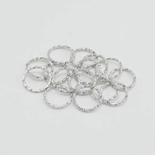 100 Stück/Beutel, 8–20 mm, offene, runde Biegeringe aus Metall, gedrehter Spaltring-Verbinder für die Herstellung von DIY-Schmuckstücken, Zubehör, Zubehör, Rhodium, 18 mm x 50 100 Stück/Beutel, 8–20 mm, offene, runde Biegeringe aus Metall, gedrehter Spaltring-Verbinder für die Herstellung von DIY-Schmuckstücken, Zubehör, Zubehör, Rhodium, 18 mm x 50 von VIEPGJ