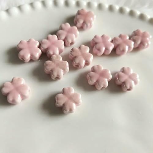12 mm Glücksgras Herzform Keramikperlen Porzellan Abstandsperlen für die Schmuckherstellung DIY handgefertigte Armbänder Halsketten Zubehör-101-10 Stück 12 mm Glücksgras Herzform Keramikperlen Porzellan Abstandsperlen für die Schmuckherstellung DIY handgefertigte Armbänder Halsketten Zubehör-101-10 Stück von VIEPGJ
