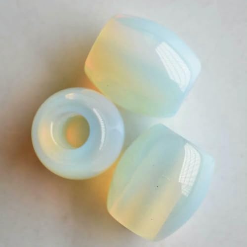 12 teile/los Mode-mix naturstein 16x18mm runde form big loch perlen für DIY Armband schmuck machen-opal stone-16mm 12 teile/los Mode-mix naturstein 16x18mm runde form big loch perlen für DIY Armband schmuck machen-opal stone-16mm von VIEPGJ