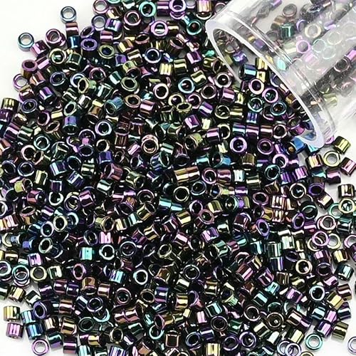 1200 Stück/Los einheitliche 2 mm metallische Rocailles-Perlen, goldfarben, silberfarben, Glas-Rocailles-Perlen, Charms, DIY-Bastelzubehör für Schmuckherstellung, PZ701, 2 mm, 1200 Stück, Flasche 1200 Stück/Los einheitliche 2 mm metallische Rocailles-Perlen, goldfarben, silberfarben, Glas-Rocailles-Perlen, Charms, DIY-Bastelzubehör für Schmuckherstellung, PZ701, 2 mm, 1200 Stück, Flasche von VIEPGJ