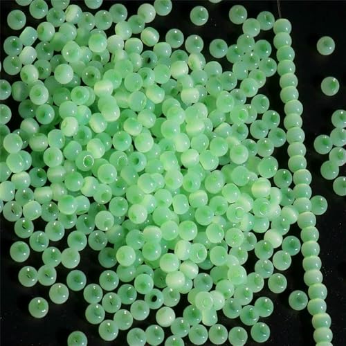 130 Stück 4,0 mm Katzenaugenperlen 6/0 glatte Jade-Imitat-Glasperlen für die Herstellung von DIY-Schmuck, Bettelarmband, Halskettenzubehör, Hellgrün 29 – 4,0 mm, 130 Stück 130 Stück 4,0 mm Katzenaugenperlen 6/0 glatte Jade-Imitat-Glasperlen für die Herstellung von DIY-Schmuck, Bettelarmband, Halskettenzubehör, Hellgrün 29 – 4,0 mm, 130 Stück von VIEPGJ