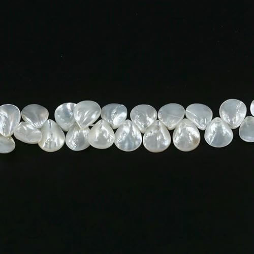 15 * 20mm Tropfenform Perlmutt Lose Muschelperlen-10 Stück Perlen 15 * 20mm Tropfenform Perlmutt Lose Muschelperlen-10 Stück Perlen von VIEPGJ