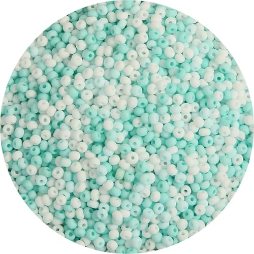 2/3/4.0mm Solid Color Mineral Frosted Glass Rice Beads Premium DIY Jewelry (Bracelets/Necklaces/Earrings) Accessories-MX3-2mm about 1300pcs von VIEPGJ