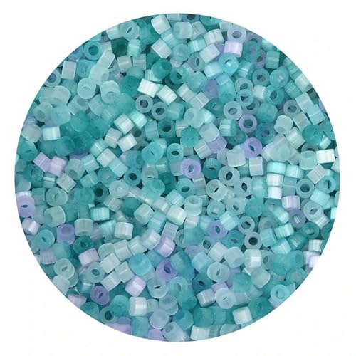 2,5 mm farbige Katzenaugen-Glasperlen, Charm, tschechischer röhrenförmiger Samen, Verwendung für Handstickmaterial, DIY-Kleidung, Nähzubehör, S2435, 2,5 mm, 1000 Stück 2,5 mm farbige Katzenaugen-Glasperlen, Charm, tschechischer röhrenförmiger Samen, Verwendung für Handstickmaterial, DIY-Kleidung, Nähzubehör, S2435, 2,5 mm, 1000 Stück von VIEPGJ