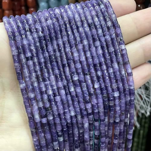 2 * 3.0mM Flat Cylinder Agates Lapis Lazuli Tiger Eye Jaspers Tube Spacer Beads For Jewelry Making Diy Bracelet Natural Stone-Charoite stone-2X3.0mm 150pcs 2 * 3.0mM Flat Cylinder Agates Lapis Lazuli Tiger Eye Jaspers Tube Spacer Beads For Jewelry Making Diy Bracelet Natural Stone-Charoite stone-2X3.0mm 150pcs von VIEPGJ