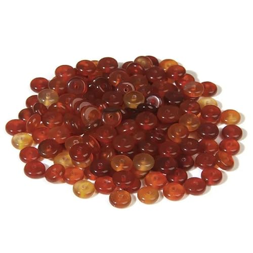 2 * 6MM Natural Stone Spacer Beads Agates Tiger Eye Jades Heishi Flat Clips Shape Loose Bead For Jewelry DIY Bracelet Necklace-NO.11 Red Agate-2x6mm about 20pcs 2 * 6MM Natural Stone Spacer Beads Agates Tiger Eye Jades Heishi Flat Clips Shape Loose Bead For Jewelry DIY Bracelet Necklace-NO.11 Red Agate-2x6mm about 20pcs von VIEPGJ