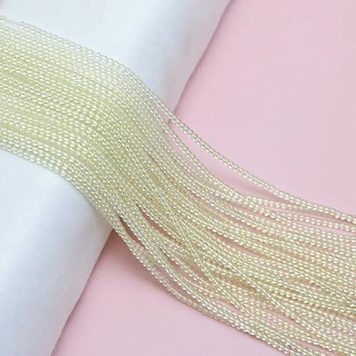 2 mm, 175 Stück, österreichische Kristallperlen, runde Glasperlen, lose Abstandsperlen für die Schmuckherstellung, DIY-Armband, Halskettenzubehör, 4–2 mm (175 Stück) von VIEPGJ