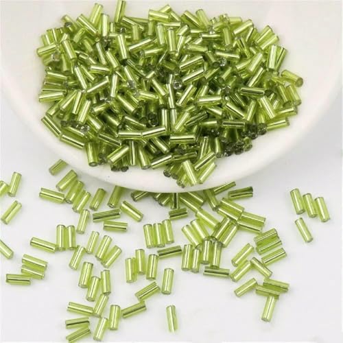 2 x 2 mm, 2 x 4,0 mm, 2 x 6 mm, silbergefüllte Röhrenperlen, handgenähte Perlen, Reisperlen, DIY, handgefertigtes Armbandzubehör, H-Röhre, Großhandel. - Hellgrün 13-2 x 2 mm, 30.000 Stück 2 x 2 mm, 2 x 4,0 mm, 2 x 6 mm, silbergefüllte Röhrenperlen, handgenähte Perlen, Reisperlen, DIY, handgefertigtes Armbandzubehör, H-Röhre, Großhandel. - Hellgrün 13-2 x 2 mm, 30.000 Stück von VIEPGJ