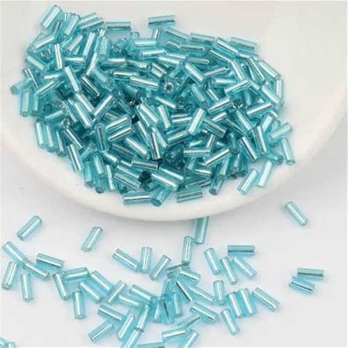 2 x 2 mm, 2 x 4,0 mm, 2 x 6 mm, silbergefüllte Röhrenperlen, handgenähte Perlen, Reisperlen, DIY, handgefertigtes Armbandzubehör, H-Röhre, Großhandel. - Himmelblau 6 – 2 x 2 mm, 30.000 Stück 2 x 2 mm, 2 x 4,0 mm, 2 x 6 mm, silbergefüllte Röhrenperlen, handgenähte Perlen, Reisperlen, DIY, handgefertigtes Armbandzubehör, H-Röhre, Großhandel. - Himmelblau 6 – 2 x 2 mm, 30.000 Stück von VIEPGJ