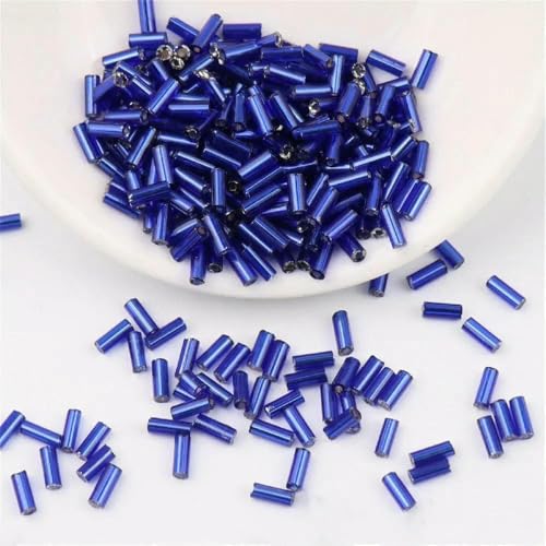 2 x 2 mm, 2 x 4,0 mm, 2 x 6 mm, silbergefüllte Röhrenperlen, handgenähte Perlen, Reisperlen, DIY, handgefertigtes Armbandzubehör, H-Röhre, Großhandel. - Saphirblau 7 – 2 x 2 mm, 30.000 Stück 2 x 2 mm, 2 x 4,0 mm, 2 x 6 mm, silbergefüllte Röhrenperlen, handgenähte Perlen, Reisperlen, DIY, handgefertigtes Armbandzubehör, H-Röhre, Großhandel. - Saphirblau 7 – 2 x 2 mm, 30.000 Stück von VIEPGJ