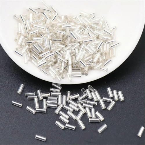 2 x 2 mm, 2 x 4,0 mm, 2 x 6 mm, silbergefüllte Röhrenperlen, handgenähte Perlen, Reisperlen, DIY, handgefertigtes Armbandzubehör, H-Röhre, Großhandel.-Silber2-2 x 6 mm, 14500 Stück 2 x 2 mm, 2 x 4,0 mm, 2 x 6 mm, silbergefüllte Röhrenperlen, handgenähte Perlen, Reisperlen, DIY, handgefertigtes Armbandzubehör, H-Röhre, Großhandel.-Silber2-2 x 6 mm, 14500 Stück von VIEPGJ