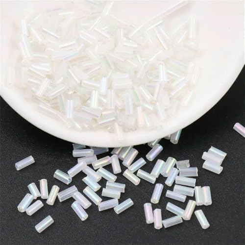 2 x 2 mm, 2 x 4,0 mm, 2 x 6 mm, silbergefüllte Röhrenperlen, handgenähte Perlen, Reisperlen, DIY, handgefertigtes Armbandzubehör, H-Röhre, Großhandel. - Transparent AB18-2 x 6 mm, 14500 Stück 2 x 2 mm, 2 x 4,0 mm, 2 x 6 mm, silbergefüllte Röhrenperlen, handgenähte Perlen, Reisperlen, DIY, handgefertigtes Armbandzubehör, H-Röhre, Großhandel. - Transparent AB18-2 x 6 mm, 14500 Stück von VIEPGJ