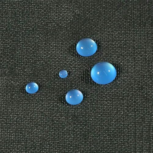 20–50 Stück/Lose 4/6/8/10/12 mm Harz-Katzenaugen-Imitat-Cabochon-Perlen für DIY-Bastelarbeiten, handgefertigte Kopfbedeckungen, Schmuckzubehör, Blau, 10 mm, 20 Stück von VIEPGJ