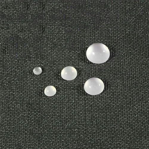 20–50 Stück/Lose 4/6/8/10/12 mm Harz-Katzenaugen-Imitat-Cabochon-Perlen für DIY-Bastelarbeiten, handgefertigte Kopfbedeckungen, Schmuckzubehör, Weiß, 6 mm, 30 Stück von VIEPGJ