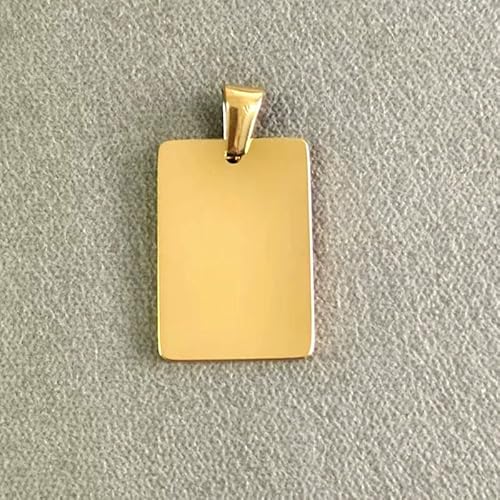 20 Stück/Los 15 x 22 mm Größe 304 Edelstahl Spiegelpoliert Rechteck Charms Anhänger Zubehör DIY Schmuckherstellung Halskette-2 20 Stück/Los 15 x 22 mm Größe 304 Edelstahl Spiegelpoliert Rechteck Charms Anhänger Zubehör DIY Schmuckherstellung Halskette-2 von VIEPGJ