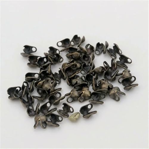 200 Stück/Los Crimps Endperlen für Kugelkette Schmuckzubehör Halskette Armband Verbinder Verschlüsse für Schmuckherstellung Zubehör-Antike Bronze-3,2 mm 200 Stück/Los Crimps Endperlen für Kugelkette Schmuckzubehör Halskette Armband Verbinder Verschlüsse für Schmuckherstellung Zubehör-Antike Bronze-3,2 mm von VIEPGJ
