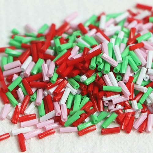 260 einfarbige Röhrenperlen 2x6mm gedrehte Glasperlen Spiralperlen Saatperlen DIY Armband Schmuck Kleiderherstellung Bekleidungszubehör-TW43-2x6mm 260Stk 260 einfarbige Röhrenperlen 2x6mm gedrehte Glasperlen Spiralperlen Saatperlen DIY Armband Schmuck Kleiderherstellung Bekleidungszubehör-TW43-2x6mm 260Stk von VIEPGJ