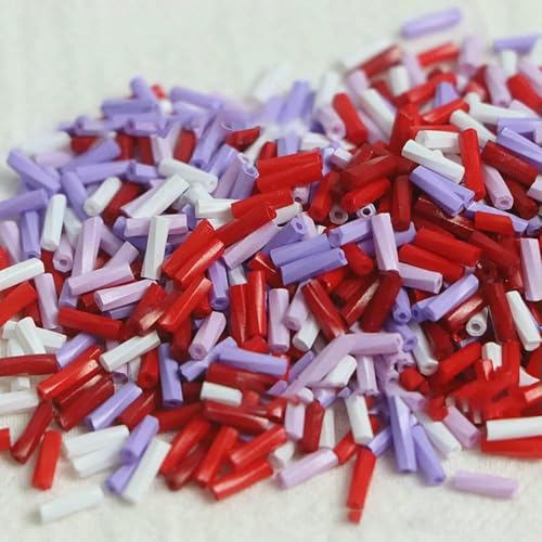 260 einfarbige Röhrenperlen 2x6mm gedrehte Glasperlen Spiralperlen Saatperlen DIY Armband Schmuck Kleidherstellung Bekleidungszubehör-TW44-2x6mm 260Stk 260 einfarbige Röhrenperlen 2x6mm gedrehte Glasperlen Spiralperlen Saatperlen DIY Armband Schmuck Kleidherstellung Bekleidungszubehör-TW44-2x6mm 260Stk von VIEPGJ