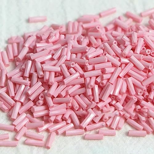 2x6mm einfarbige Spiralröhrenperlen, handgefertigte DIY-Perlen, lose Perlen, Glasreisperlen, Armband, Halskette, Material-TW09-2x6mm 100g 2600Stk 2x6mm einfarbige Spiralröhrenperlen, handgefertigte DIY-Perlen, lose Perlen, Glasreisperlen, Armband, Halskette, Material-TW09-2x6mm 100g 2600Stk von VIEPGJ