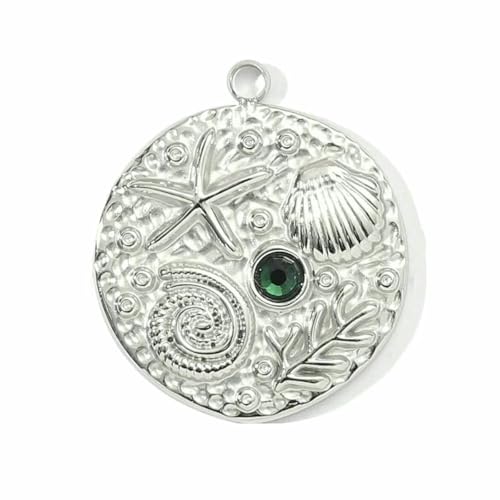 3 teile/los Edelstahl Emaille Fischgräte Flip Flop Diy Charme Frauen Shell Erdbeere Halskette Anhänger Sommer Ozean Jewelry-YE1060x3 von VIEPGJ