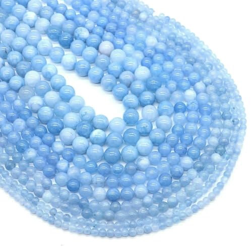 4/6/8/10 mm Tigerauge-Perlen, Naturstein, Heilkristall, Quarz, rund, lose Abstandsperlen zur Schmuckherstellung, DIY-Armband, Halskette, Aquamarin, 4,0 mm, 85–92 Stück 4/6/8/10 mm Tigerauge-Perlen, Naturstein, Heilkristall, Quarz, rund, lose Abstandsperlen zur Schmuckherstellung, DIY-Armband, Halskette, Aquamarin, 4,0 mm, 85–92 Stück von VIEPGJ