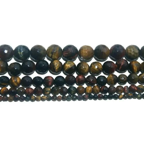 4 6 8 10 MM Faceted Natural Stone Bead Pink Quartz Amethysts Agates Lapis lazuli For Jewelry Making DIY Bracelet Necklace-Colorful Tiger eye-6mm 60pcs beads 4 6 8 10 MM Faceted Natural Stone Bead Pink Quartz Amethysts Agates Lapis lazuli For Jewelry Making DIY Bracelet Necklace-Colorful Tiger eye-6mm 60pcs beads von VIEPGJ
