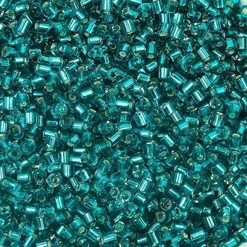430–2100 Stück 2,5 mm Louleur Silberfarbene Rocailles-Perlen in Röhrenform, tschechische Glasperlen zur Schmuckherstellung, Taschen, Kleidung, Nähen, DIY-04-2,5 mm 430-Flasche von VIEPGJ