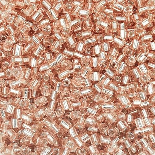 430–2100 Stück 2,5 mm Louleur Silberfarbene Rocailles-Perlen in Röhrenform, tschechische Glasperlen zur Schmuckherstellung, Taschen, Kleidung, Nähen, DIY-13–2,5 mm, 2150 Stück im Beutel von VIEPGJ