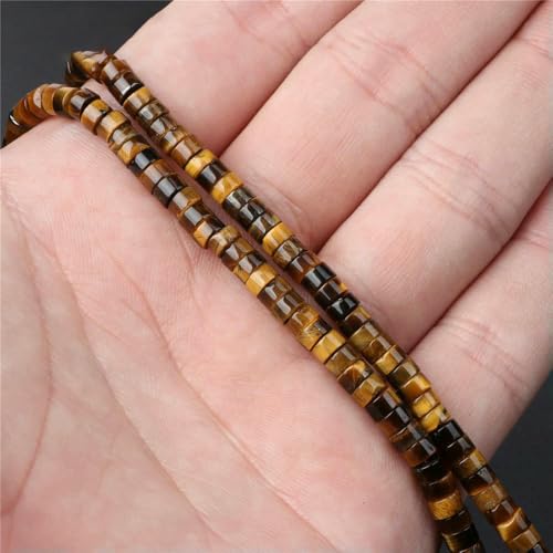 45 Arten Tigerauge Steinperle Natur Gelb Cabochon Rund Facettiert Quadrat Lose Perlen Passform Modeschmuck Herstellung Handarbeit Lieferung-Nr. 19 2x4,0mm 45 Arten Tigerauge Steinperle Natur Gelb Cabochon Rund Facettiert Quadrat Lose Perlen Passform Modeschmuck Herstellung Handarbeit Lieferung-Nr. 19 2x4,0mm von VIEPGJ