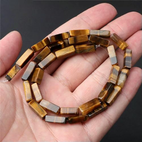 45 Arten Tigerauge Steinperlen Natur Gelb Cabochon Rund Facettiert Quadrat Lose Perlen Passend für Modeschmuck Herstellung Handarbeit Lieferung-Nr. 28 4x13,0mm 45 Arten Tigerauge Steinperlen Natur Gelb Cabochon Rund Facettiert Quadrat Lose Perlen Passend für Modeschmuck Herstellung Handarbeit Lieferung-Nr. 28 4x13,0mm von VIEPGJ