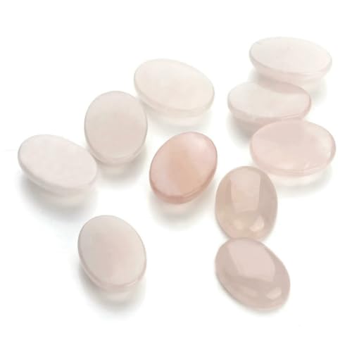 5/10 Stück/Packung Cabochon Naturstein Oval Achat Lapis Tigerauge Lose Perlen Flache Rückseite Cameo Cabochon Abstandshalter zur Schmuckherstellung-Rosa Spar-10x14,0mm 10 Stück 5/10 Stück/Packung Cabochon Naturstein Oval Achat Lapis Tigerauge Lose Perlen Flache Rückseite Cameo Cabochon Abstandshalter zur Schmuckherstellung-Rosa Spar-10x14,0mm 10 Stück von VIEPGJ