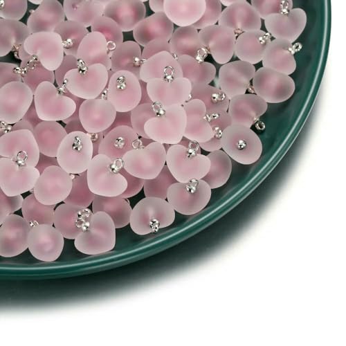 5/10 Stück mehrfarbige Herzperlen, beschichtetes Glas, Epoxidharz, lose Abstandsperlen für Schmuckherstellung, DIY-Bastelarbeiten, Ohrring-Accessoire, Stil 04–19 x 21 cm, 10 Stück 5/10 Stück mehrfarbige Herzperlen, beschichtetes Glas, Epoxidharz, lose Abstandsperlen für Schmuckherstellung, DIY-Bastelarbeiten, Ohrring-Accessoire, Stil 04–19 x 21 cm, 10 Stück von VIEPGJ